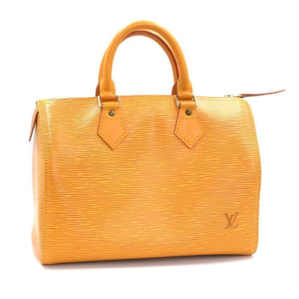 Louis Vuitton Speedy Epi Tassili Boston Bag Leather Yellow